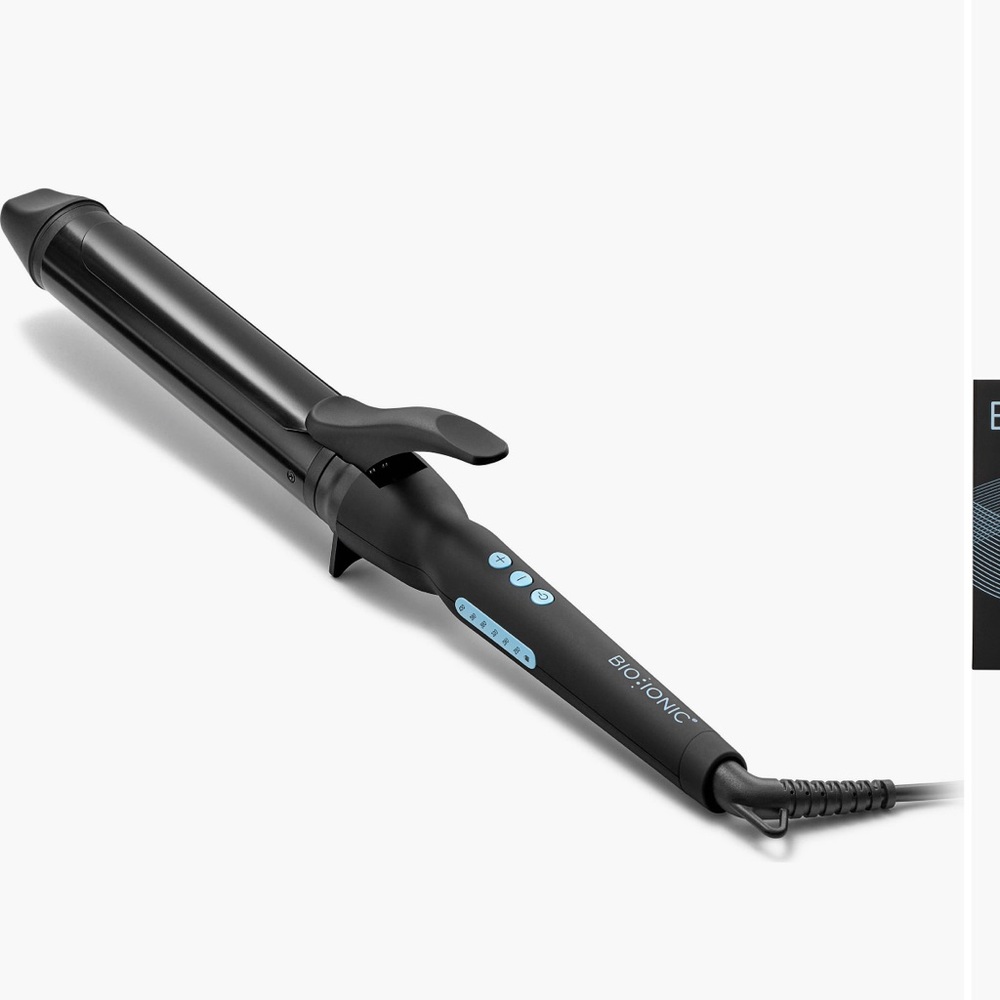 1.25 in Bio Ionic Black Curling Iron - Long Barrel